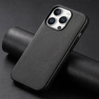 Leather MagSafe iPhone Case With Wireless Charging