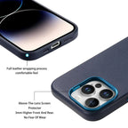Leather MagSafe iPhone Case With Wireless Charging
