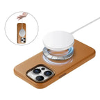 Leather MagSafe iPhone Case With Wireless Charging