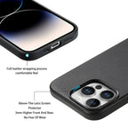 Leather MagSafe iPhone Case With Wireless Charging