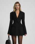 Aisha Double Breasted Blazer Mini Dress_5