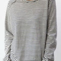 Ludovica Striped Relaxed Long Sleeve Top_1