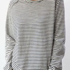 Ludovica Striped Relaxed Long Sleeve Top_1
