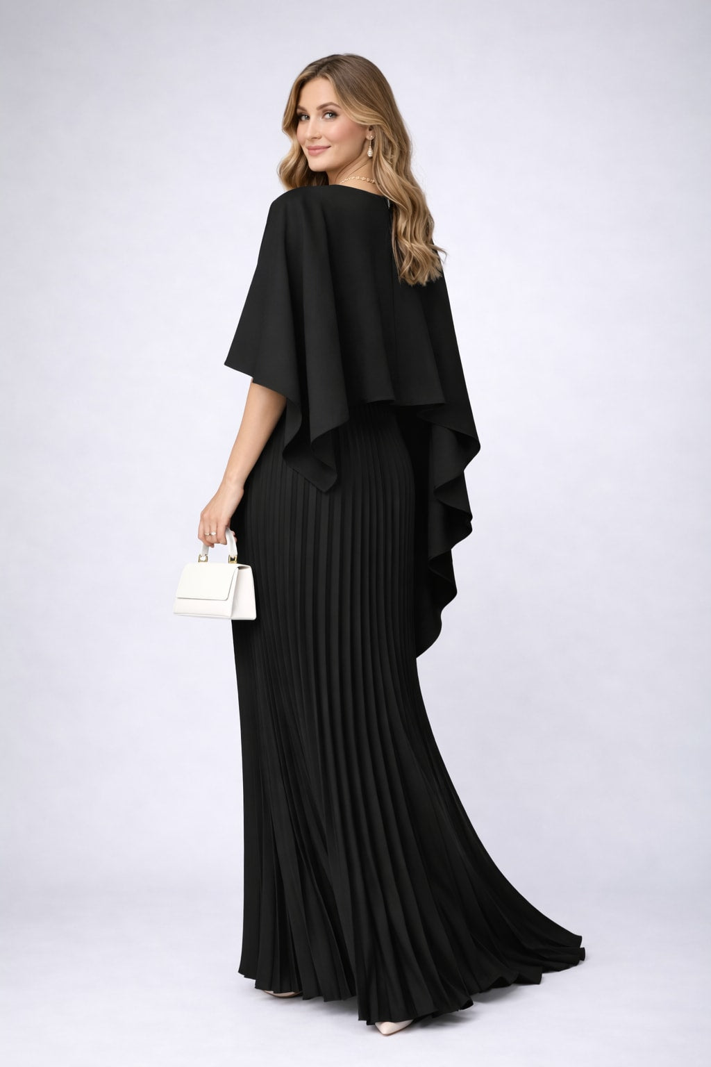 Jana Pleated Chiffon Maxi Dress_5