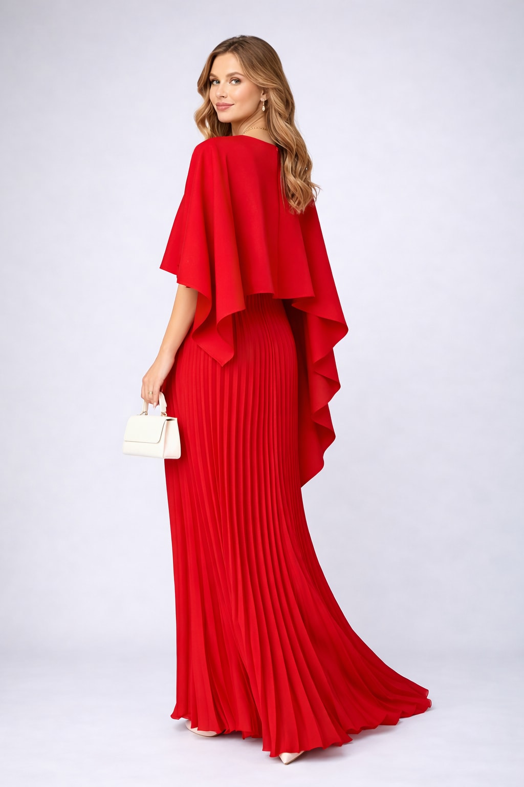 Jana Pleated Chiffon Maxi Dress_6