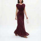 Signe Cowl Neck Ruched Maxi Dress_5