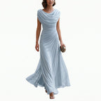 Signe Cowl Neck Ruched Maxi Dress_7