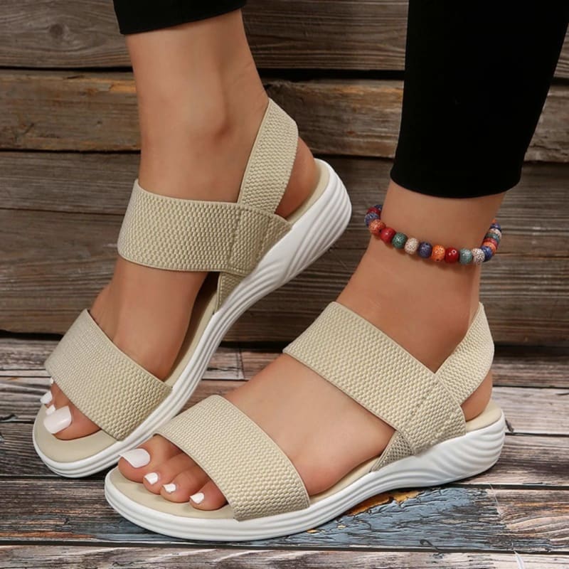 Fleur Cushioned Slingback Sandals_1