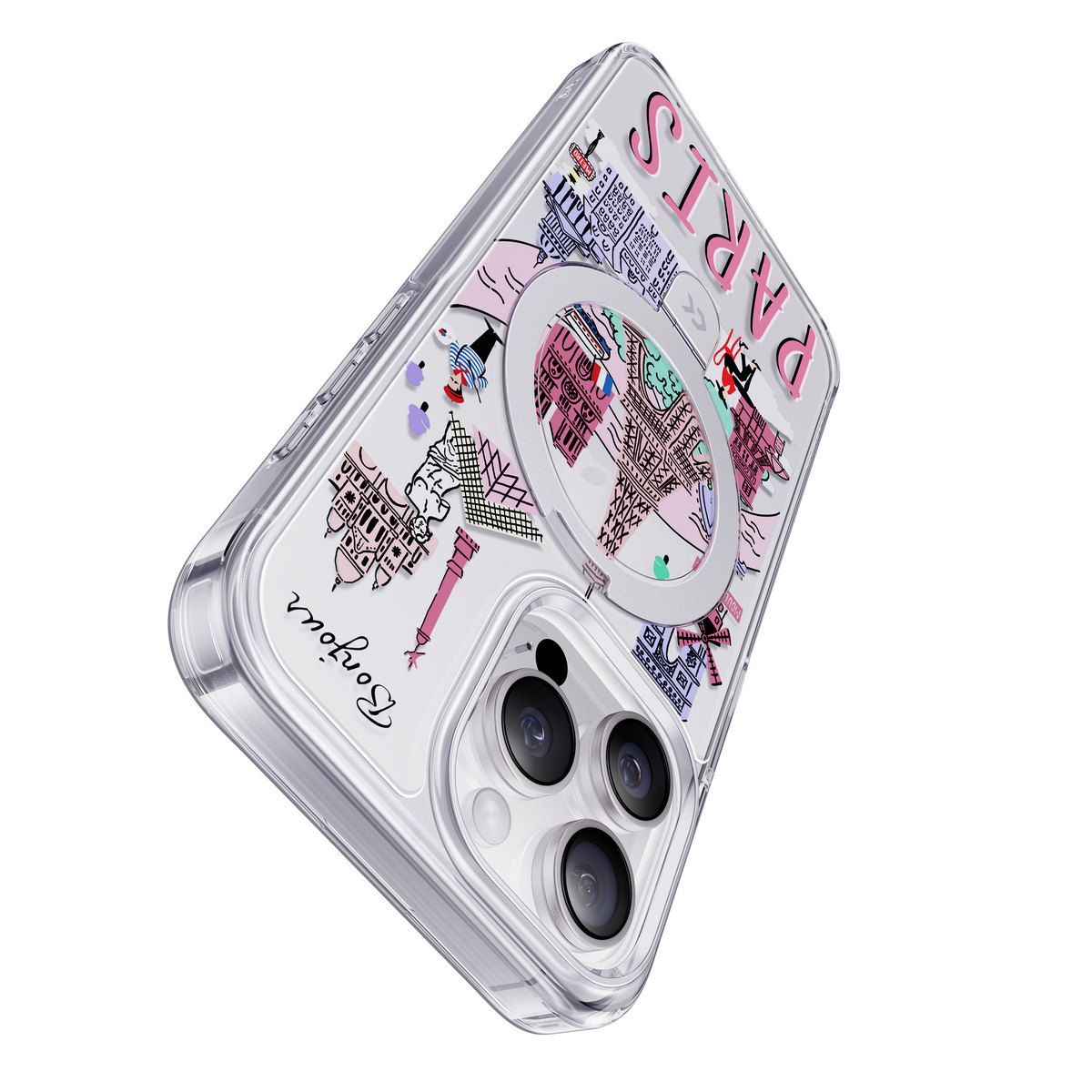 Paris City Design MagSafe iPhone Case
