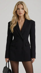 Maud Double Breasted Blazer Mini Dress_2