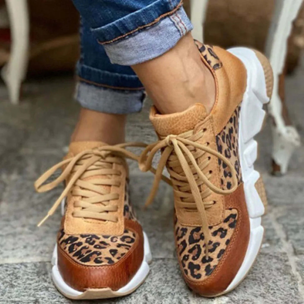 Marisol Leopard Print Platform Sneakers_2