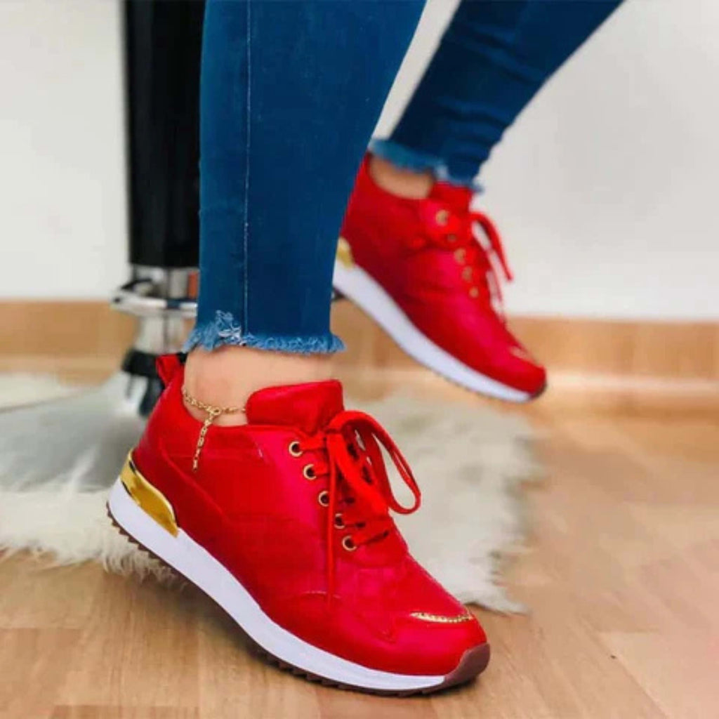 Samara Quilted Lace Up Sneakers_6