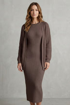 Adriana Ribbed Knit Midi Dress Set_14