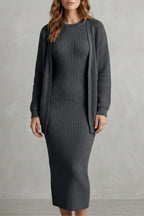 Adriana Ribbed Knit Midi Dress Set_27