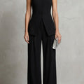 Candela Sleeveless Wide Leg Trouser Set_1