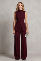 Candela Sleeveless Wide Leg Trouser Set_12