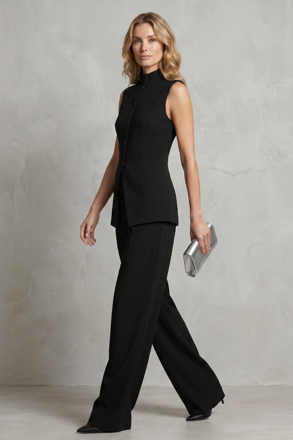 Candela Sleeveless Wide Leg Trouser Set_3