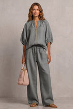 Jimena Zip Front Wide Leg Trouser Set_10