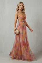 Katja Watercolor Print Maxi Dress_3