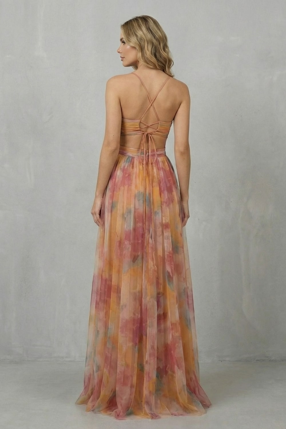 Katja Watercolor Print Maxi Dress_4
