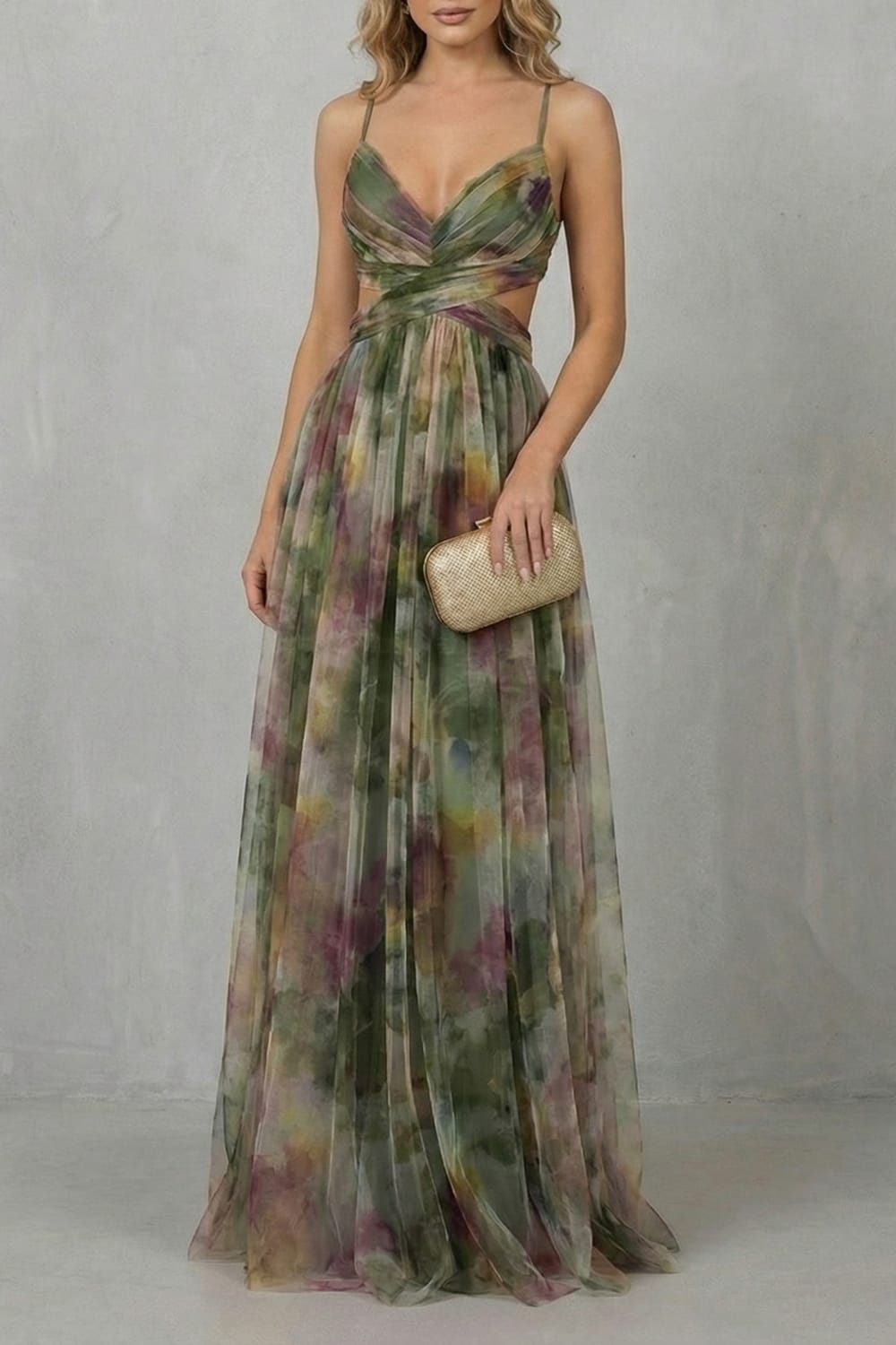 Katja Watercolor Print Maxi Dress_5