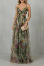 Katja Watercolor Print Maxi Dress_5