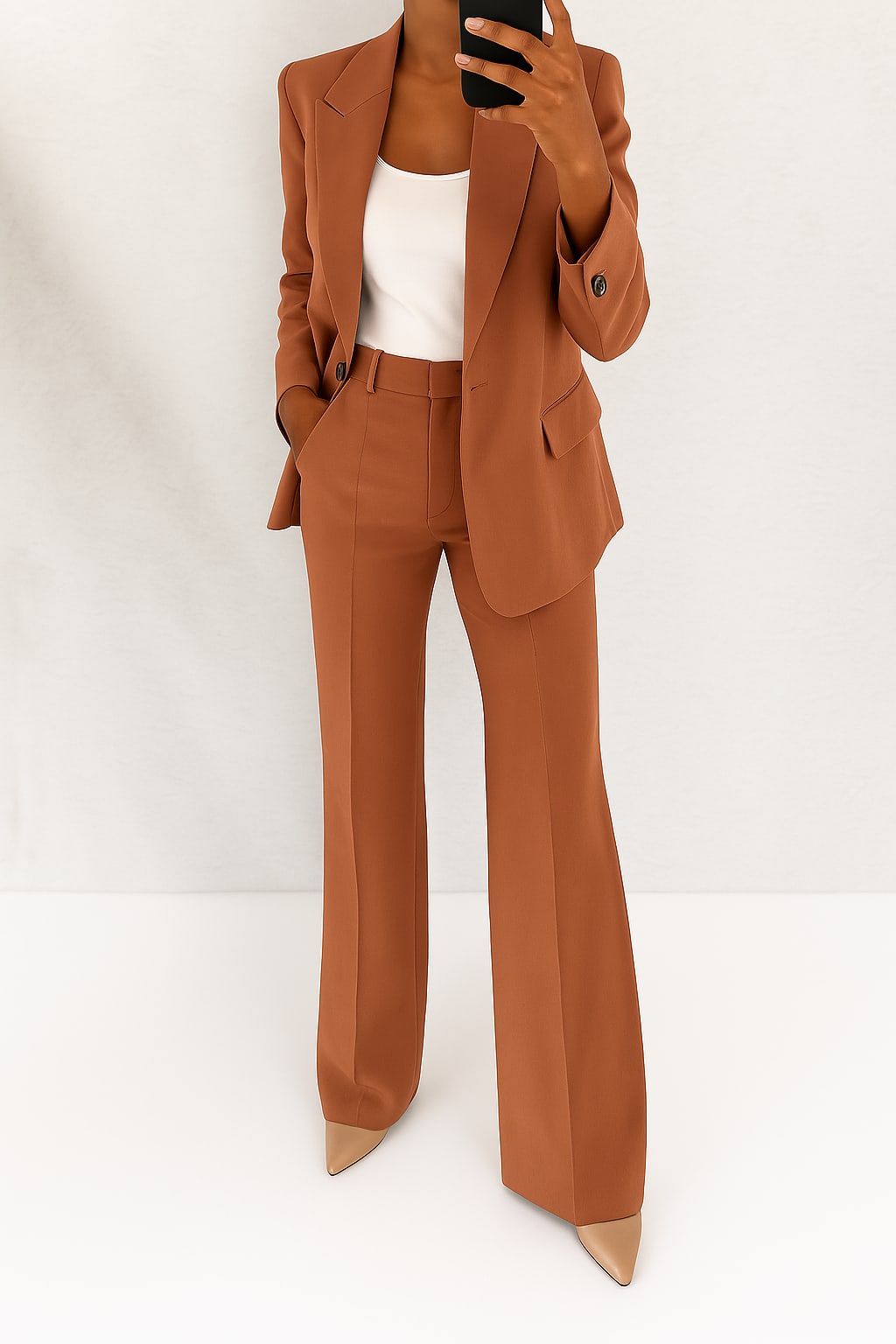 Branka Tailored Two Piece Pant Suit_4