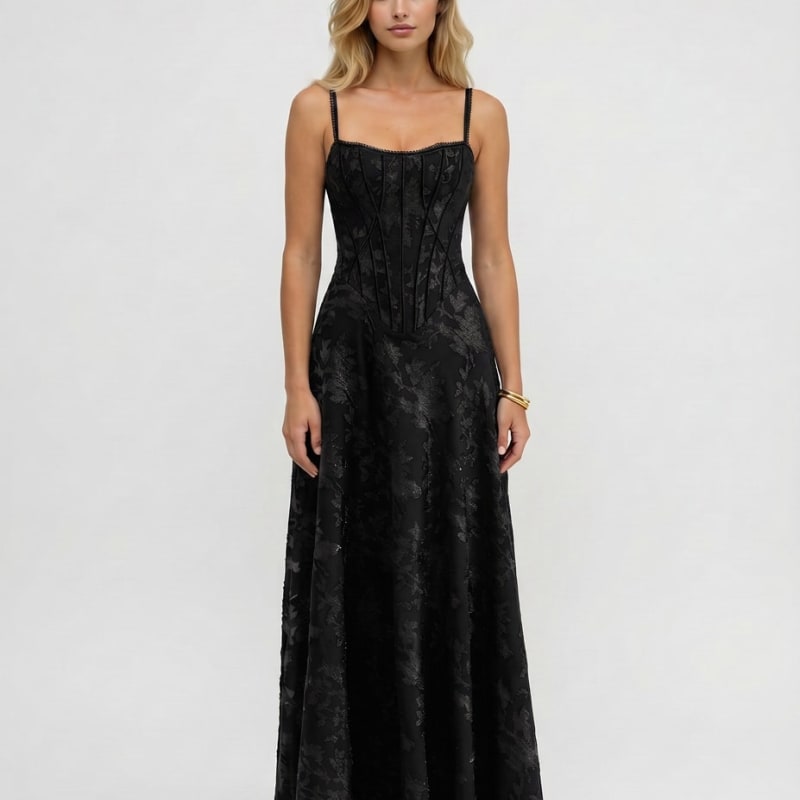 Dunja Corset Bodice Maxi Dress_1