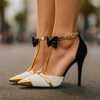 Anneke Bow Detail Leather Stiletto Heels_4