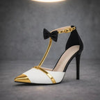 Anneke Bow Detail Leather Stiletto Heels_8