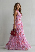 Elisabetta Ruffled Floral Maxi Dress_3