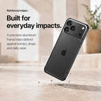 Open Back Phone Case with Corner Bumpers