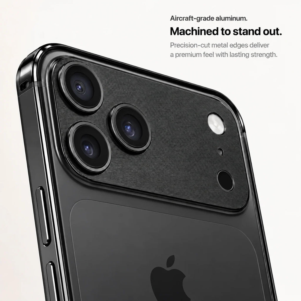 Open Back Phone Case with Corner Bumpers