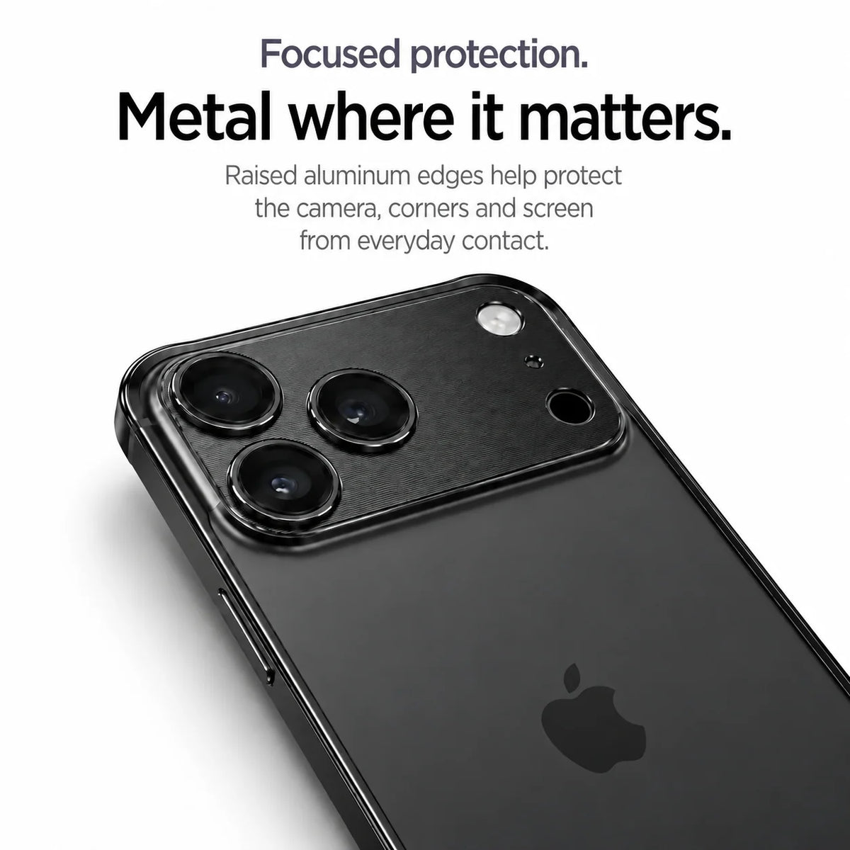 Open Back Phone Case with Corner Bumpers