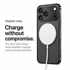 Open Back Phone Case with Corner Bumpers