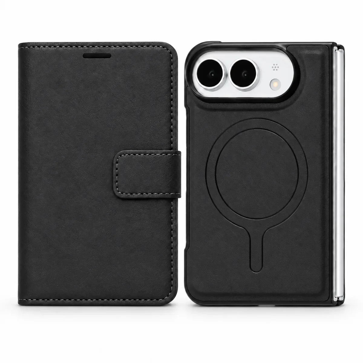 Leather MagSafe iPhone Duo Folio Case