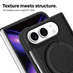 Leather iPhone Duo Case with Ring Kickstand