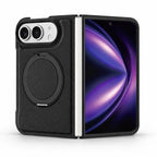 Leather iPhone Duo Case with Ring Kickstand
