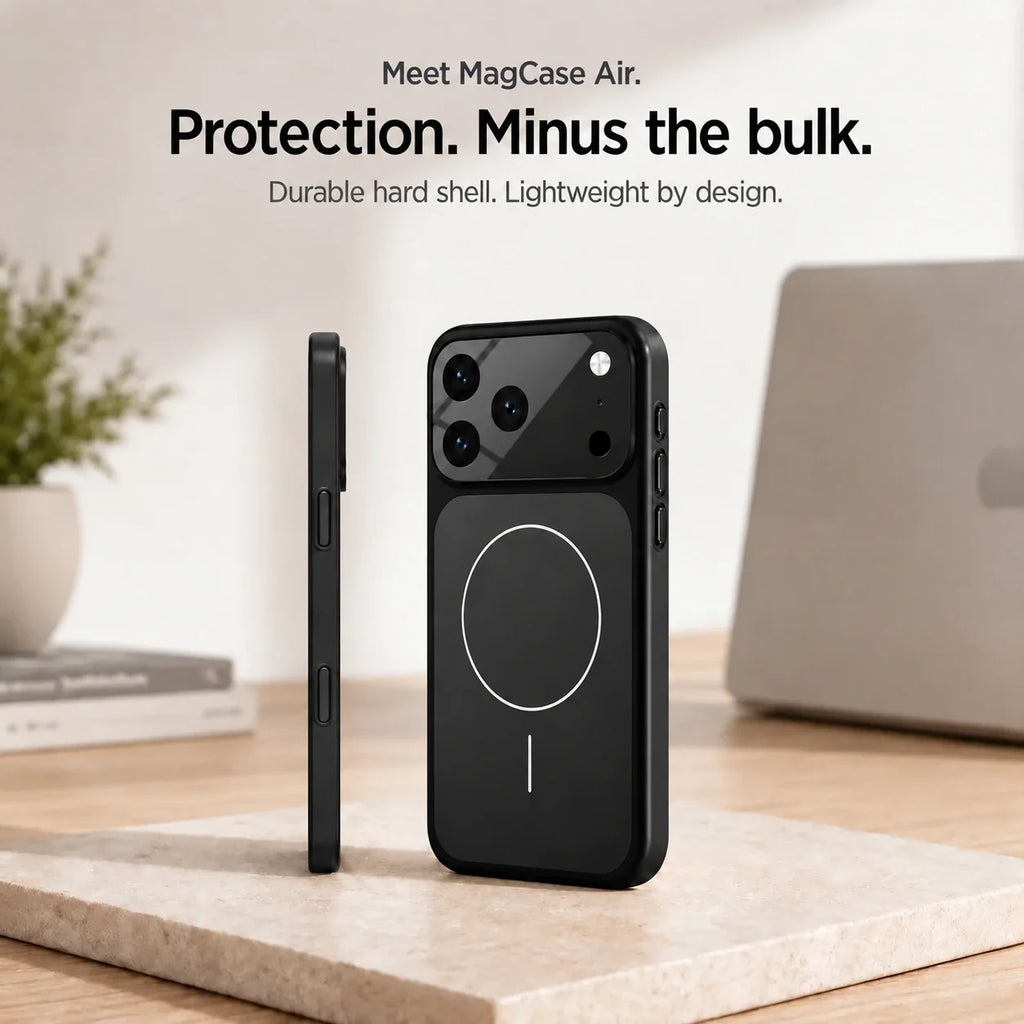 MagSafe Phone Case with Camera Lens Cover
