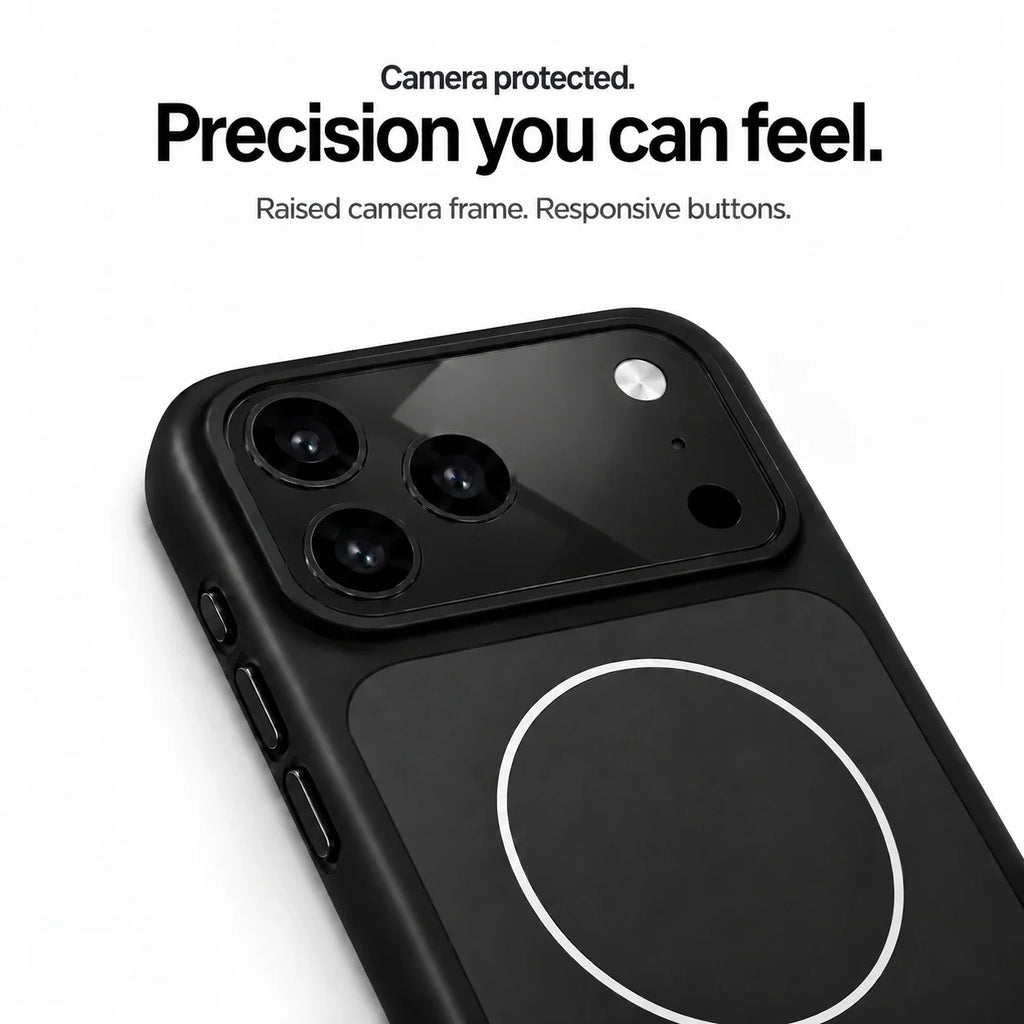 MagSafe Phone Case with Camera Lens Cover