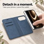 Leather MagSafe iPhone Duo Folio Case