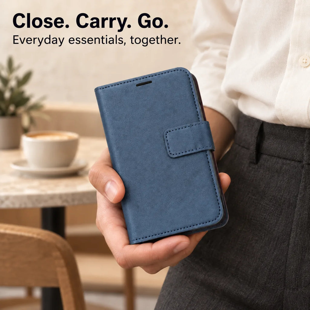 Leather MagSafe iPhone Duo Folio Case