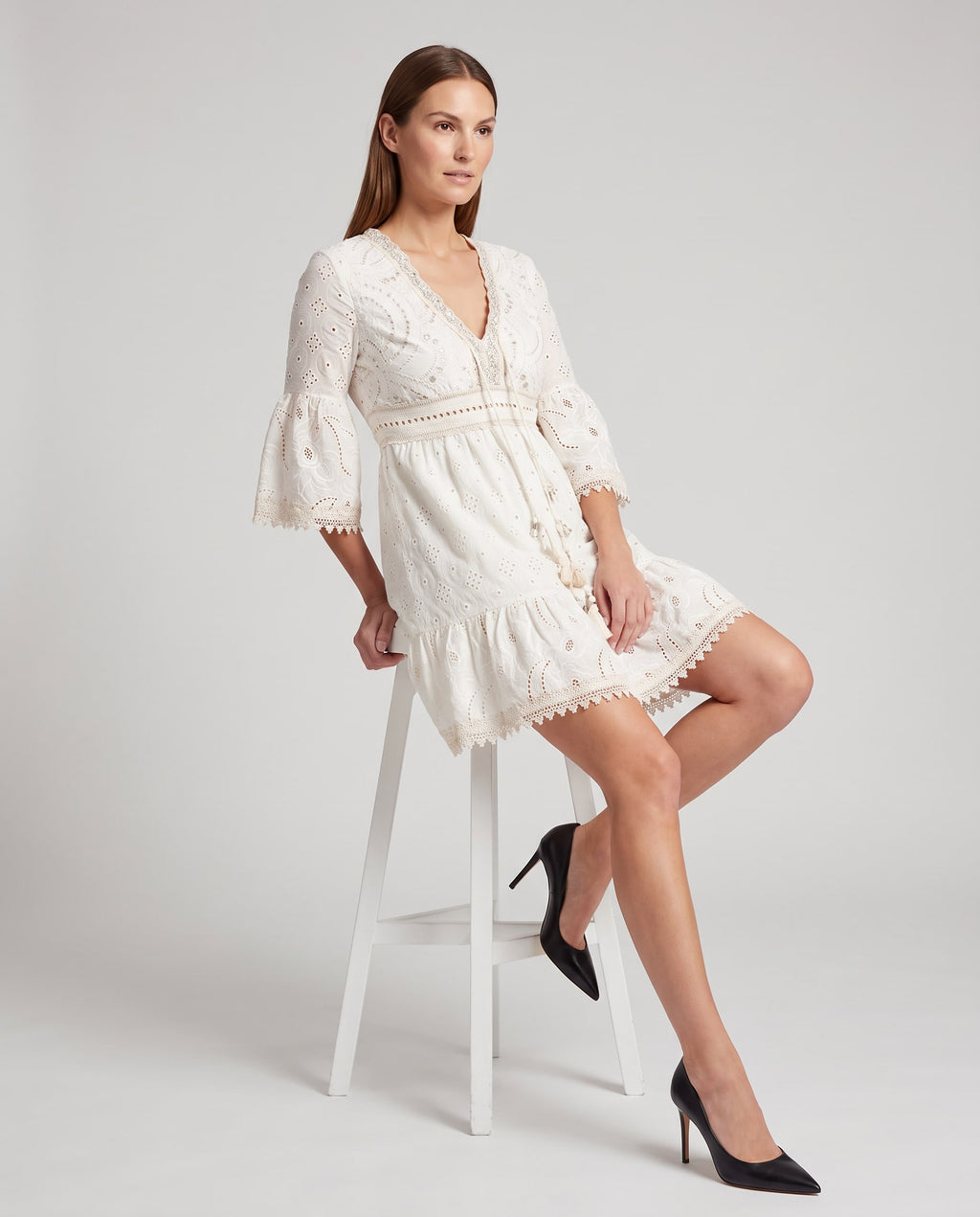 Tanja Lace Bell Sleeve Mini Dress_6