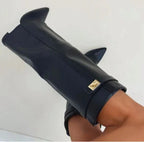 Loes Pointed Toe Knee High Boots_9