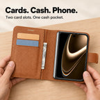 Leather MagSafe iPhone Duo Folio Case