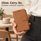 Leather MagSafe iPhone Duo Folio Case
