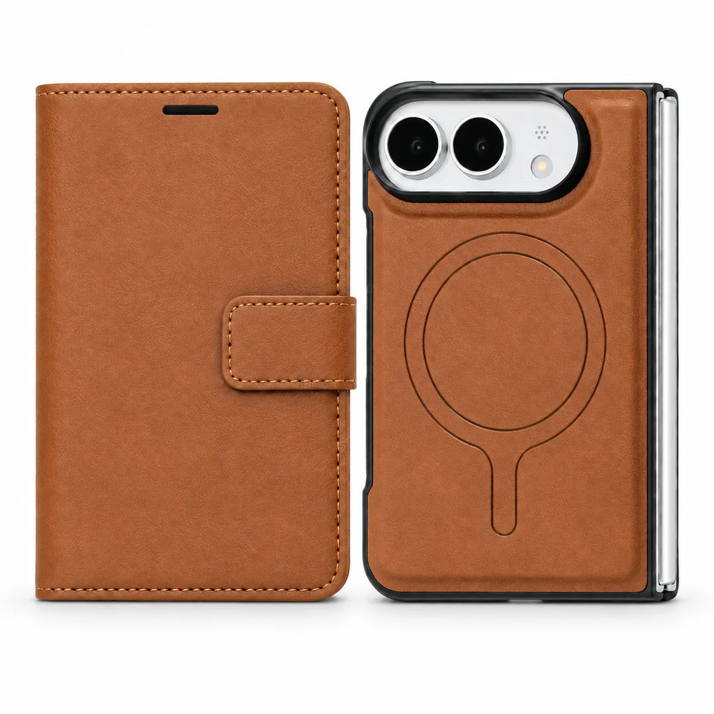 Leather MagSafe iPhone Duo Folio Case