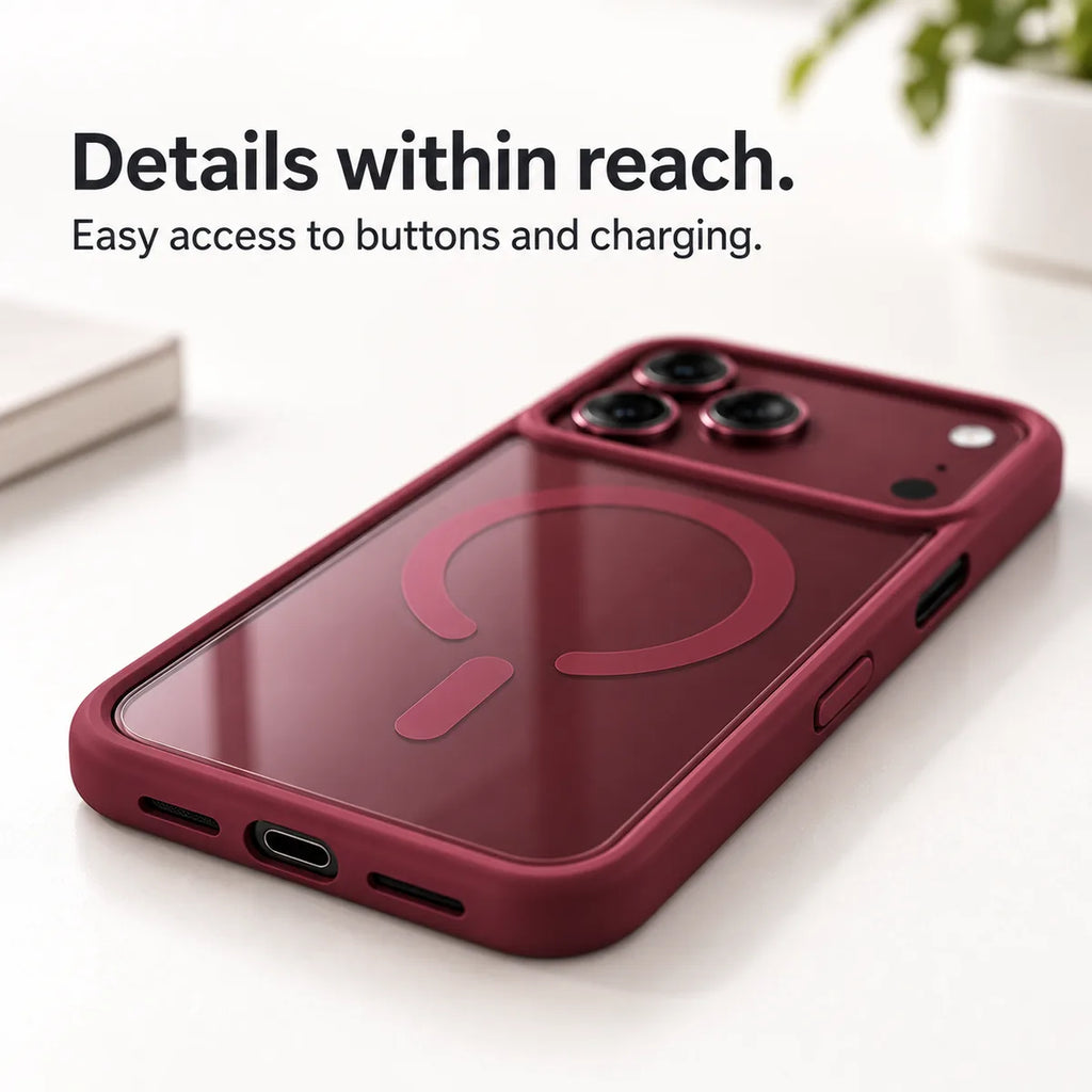 Clear Back MagSafe iPhone Case