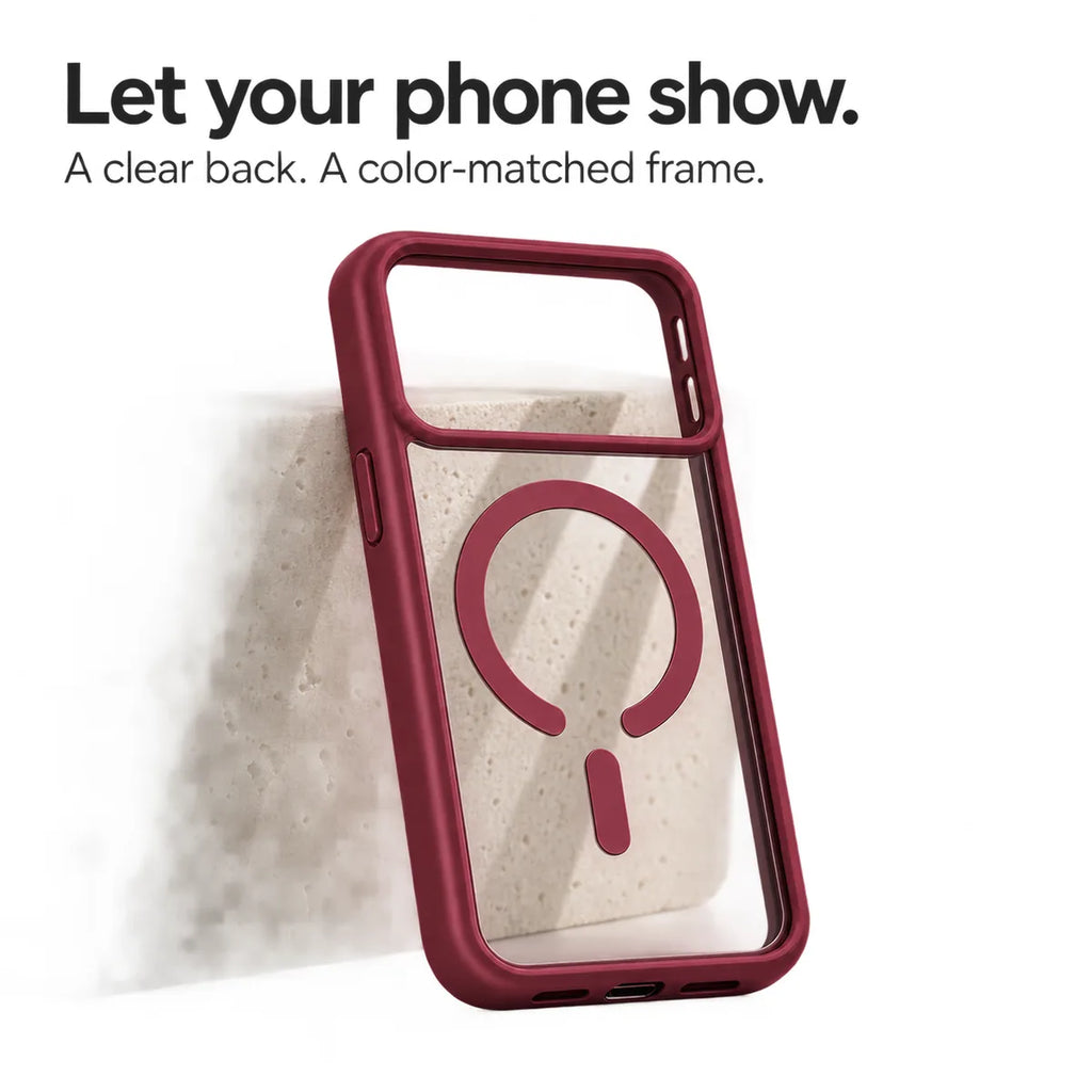 Clear Back MagSafe iPhone Case