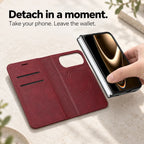 Leather MagSafe iPhone Duo Folio Case